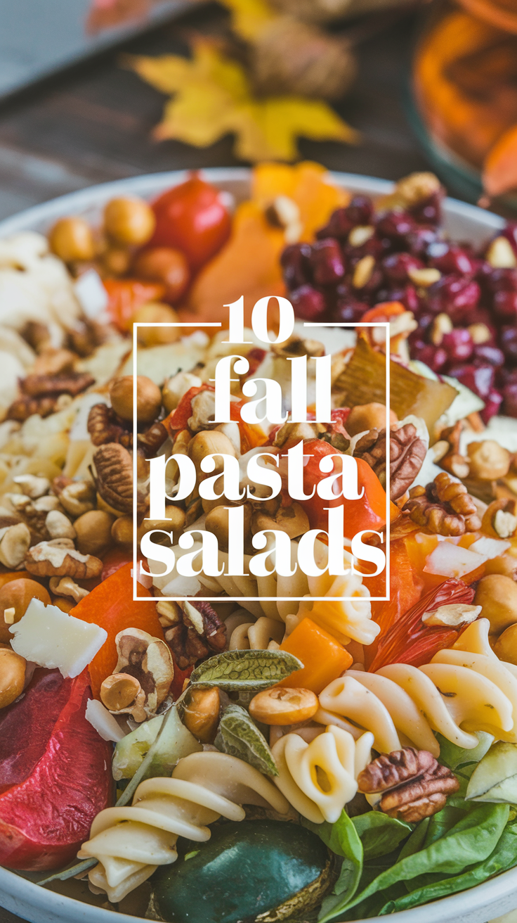 10 Fall Pasta Salads