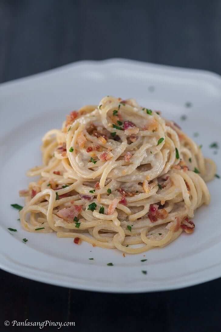 Pinoy Carbonara Recipe